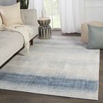 Product Image 2 for Bayshores Handmade Ombre Blue/ Beige Rug from Jaipur 
