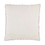 Product Image 4 for Kaz Textured Ivory/ Light Gray Throw Pillow 22 inch from Jaipur 