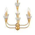 Product Image 3 for Aurelia Frost Rectangular Chandelier from Currey & Company