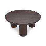 Product Image 2 for Windermere Solid Wood Round Brown Coffee Table from Classic Home Furnishings
