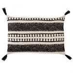 Product Image 2 for Fala Cream/ Black Geometric Throw Pillow 16X24 inch by Nikki Chu from Jaipur 