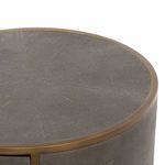 Product Image 3 for Shagreen Round Nightstand from Four Hands