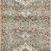 Narrow runner version of the Saban Straw / Beige Rug with repeating medallion pattern
