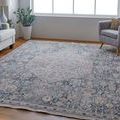 Product Image 4 for Marquette Blue / Gray Traditional Area Rug - 6'7" x 9'10" from Feizy Rugs