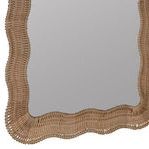 Product Image 5 for Logan Natural Scalloped Rattan Mirror from Cooper Classics