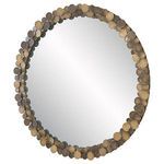 Product Image 2 for Dinar Round Aged Gold Mirror from Uttermost