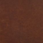 Close-up of mahogany leather upholstery texture on Bella Bar + Counter Stool