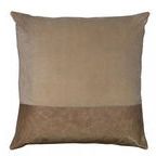 Product Image 1 for Aria Leather & Velvet Pillow from Jamie Young