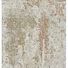 Abstract taupe and bronze modern area rug with a textured, tweed-inspired pattern in heathered colors