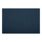 Close-up macro shot displaying detailed texture of deep blue upholstery fabric