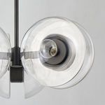 Product Image 2 for Kert 6-Light Small Chandelier - Black Brass from Hudson Valley