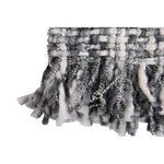 Product Image 2 for Chunky Knit Grey & White Throw With Fringe from Creative Co-Op