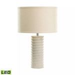 Product Image 1 for Mint Sand Stone Round Ribed Table Lamp from Elk Home