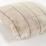 Close-up of Louis Pillow corner with visible weave and slight wrinkles in fabric