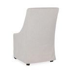 Product Image 3 for Warwick Upholstered Rolling Dining Chair from Classic Home Furnishings