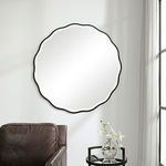 Product Image 2 for Aneta Black Round Mirror from Uttermost