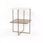 Product Image 3 for Olivia Nightstand Antique Brass from Four Hands