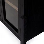 Product Image 8 for Tolle Cabinet - Drifted Matte Black from Four Hands