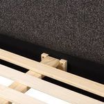 Product Image 23 for Quincy Lisbon Charcoal Queen Bed from Four Hands
