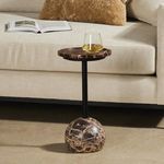 Product Image 17 for Viola Merlot Marble Round Accent Table from Four Hands