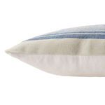 Product Image 2 for Parque Indoor/ Outdoor Blue/ Ivory Striped Pillow from Jaipur 