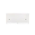 Solid back view of the cabinet showing ventilation holes