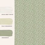 Product Image 4 for Laura Ashley Sweet Alyssum Moss Green Removable Wallpaper from Graham & Brown