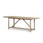 Product Image 5 for Mika White Washed Oak Dining Table from Four Hands