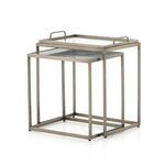 Product Image 5 for Zahra Nesting End Tables Antique Pewter from Four Hands