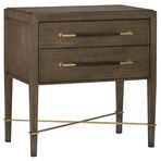 Product Image 1 for Verona Chanterelle Nightstand from Currey & Company