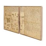 Product Image 2 for Kuba Diptych By Fh Art Studio from Four Hands