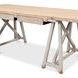 Product Image 2 for Sawhorse Desk  Distressed Gray from Sarreid Ltd.