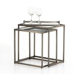 Product Image 6 for Zahra Nesting End Tables Antique Pewter from Four Hands