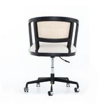 Product Image 17 for Alexa Brushed Ebony Cane Desk Chair from Four Hands
