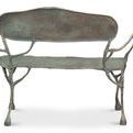 Product Image 8 for Verdigris Metal Bench from Sarreid Ltd.