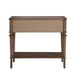 Product Image 5 for Andrea Oak Wood Nightstand - 1 Drawer, Antique Bronze from Gabby