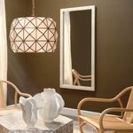 Product Image 4 for Monroe Mother of Pearl Rectangle Floor Mirror from Jamie Young