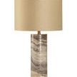 Product Image 1 for Cecilia Gray Marble Column Lamp from Chelsea House