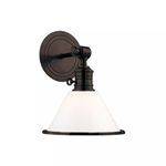 Product Image 1 for Garden City 1 Light Wall Sconce - White / Old Bronze from Hudson Valley