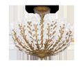 Magnum Opus Semi-Flush Mount ceiling light viewed from a straight-on angle