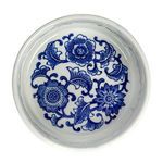 Product Image 6 for Maizy Large 8-cup Stoneware Floral-Design Pet Bowl from Creative Co-Op