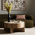 Product Image 18 for Bingham Rustic Oak Veneer Drum Coffee Table  from Four Hands