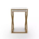 Product Image 1 for Denni Nesting Tables Matte Brass from Four Hands