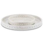 Product Image 1 for Freya White Marble Tray from Currey & Company