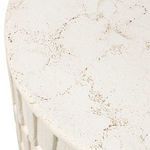Product Image 4 for Callisto Aged White Concrete Outdoor End Table from Four Hands