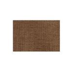 Fabric swatch close-up displaying brown chenille texture with soft, vintage appearance