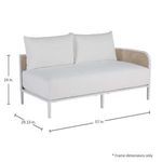 Product Image 5 for Havana Right Arm Facing Sofa from Summer Classics