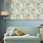 Product Image 2 for Laura Ashley Bernwood Chre Yellow Wallpaper from Graham & Brown
