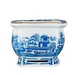 Product Image 4 for Blue & White Porcelain Landscape Foot Bath from Legend of Asia