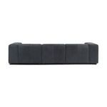 Product Image 5 for Stefano 3-Piece Top Grain Leather Sectional - Modena Midnight from Four Hands